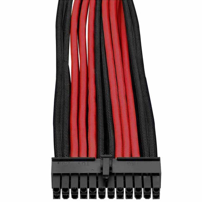 Siyah Power Supply Sleeved Kablo Seti 16 AWG 35