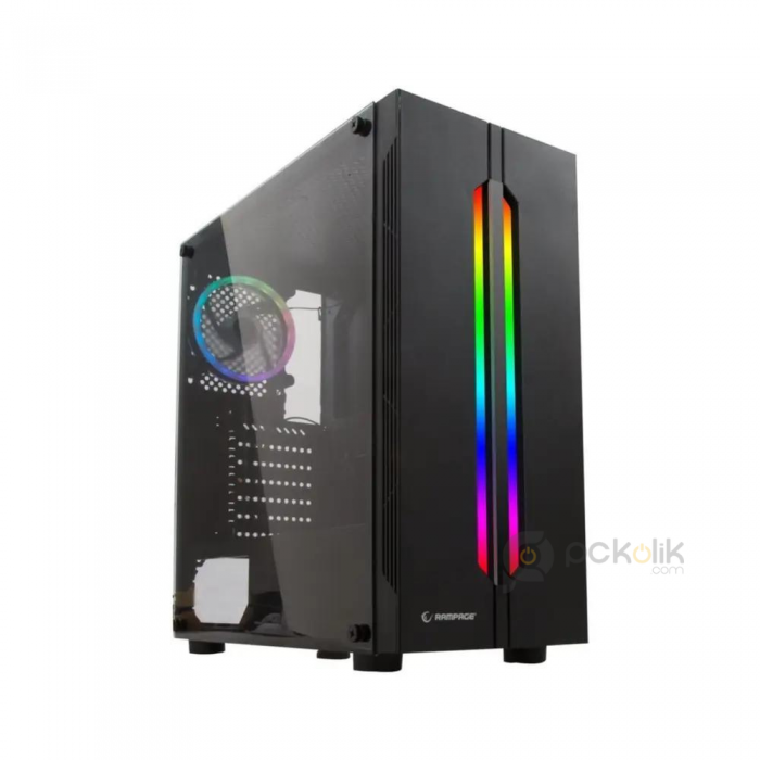 RAMPAGE SPECTRA 600W 80 BRONZE TEMPERED MID TOWER KASA 2